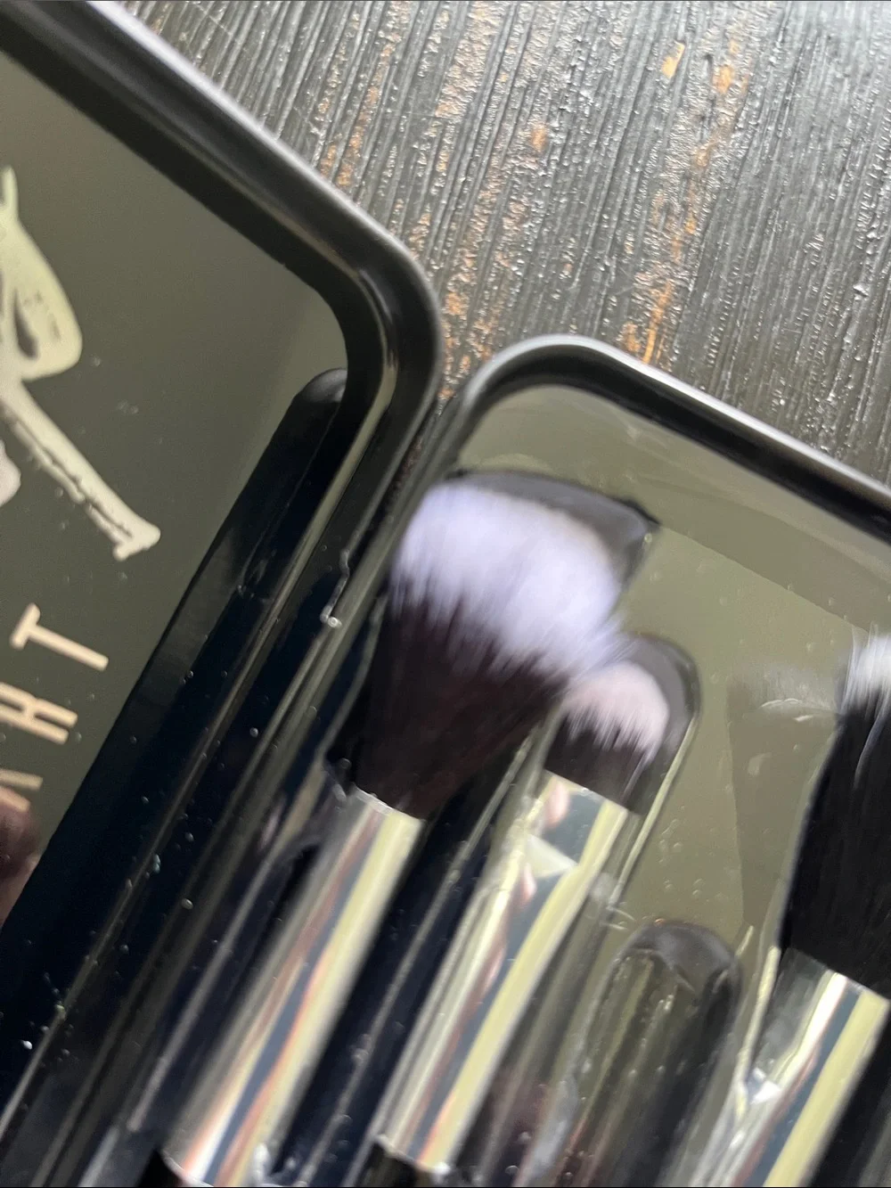 Black Makeup Brush Set